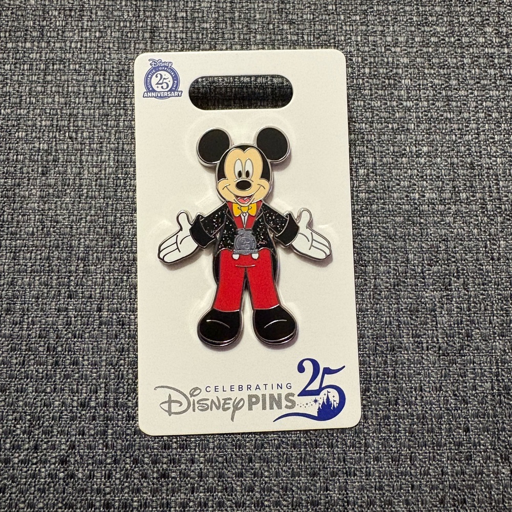 Mickey Mouse 25th Anniversary of Pin Trading Pin